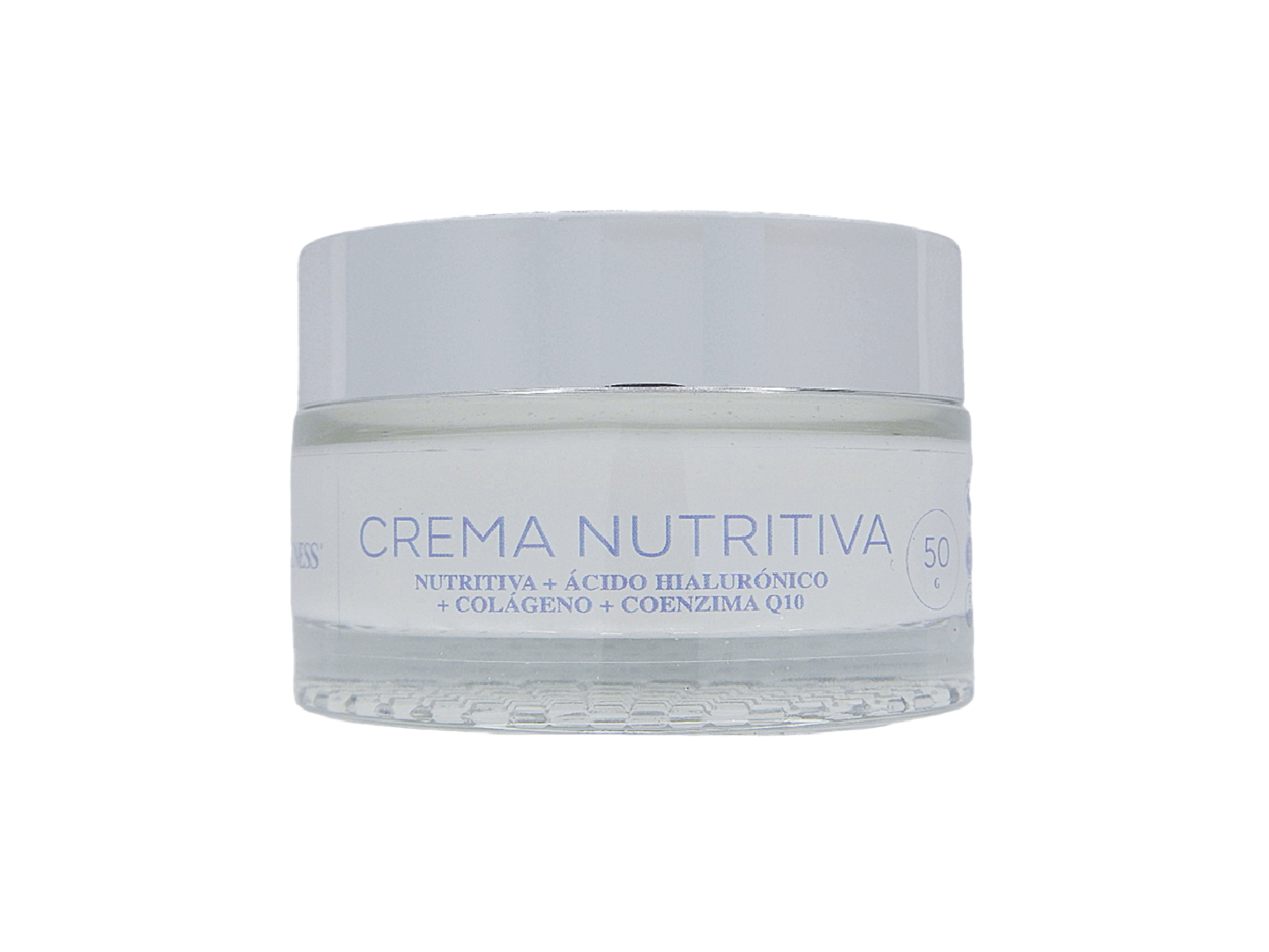 Crema Antiarrugas con colágeno, ácido hialurónico y CoQ10, 50 g