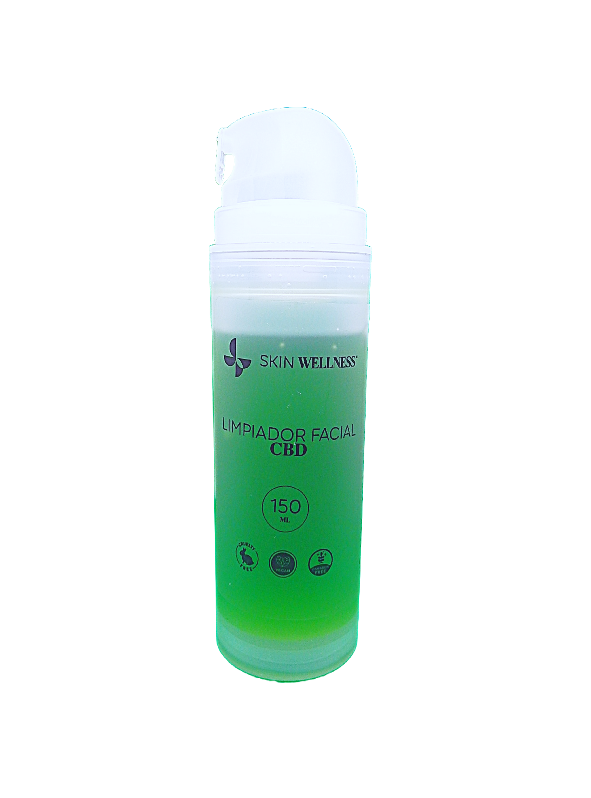 Limpiador Facial CBD (THC free), 150 ml